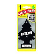 little trees black ice air freshener