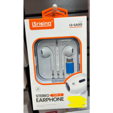 box of stereo earphones