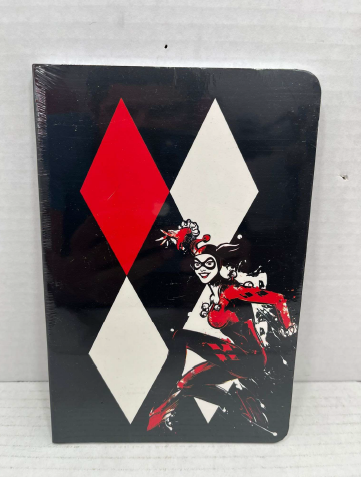 harley quinn themed notebook