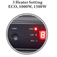 optimus space heater with light