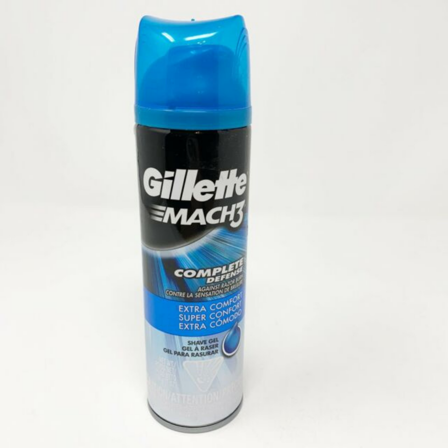 Gillette Mach3 Gel - Extra Comfort - 200ml - pack of 6 - Lion Healthcare Solutions Inc