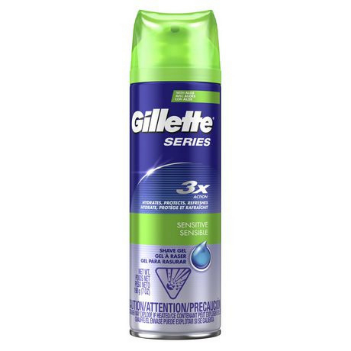 Gillette Series - Sensitive - 200ml - pack of 6 - Lion Healthcare Solutions Inc