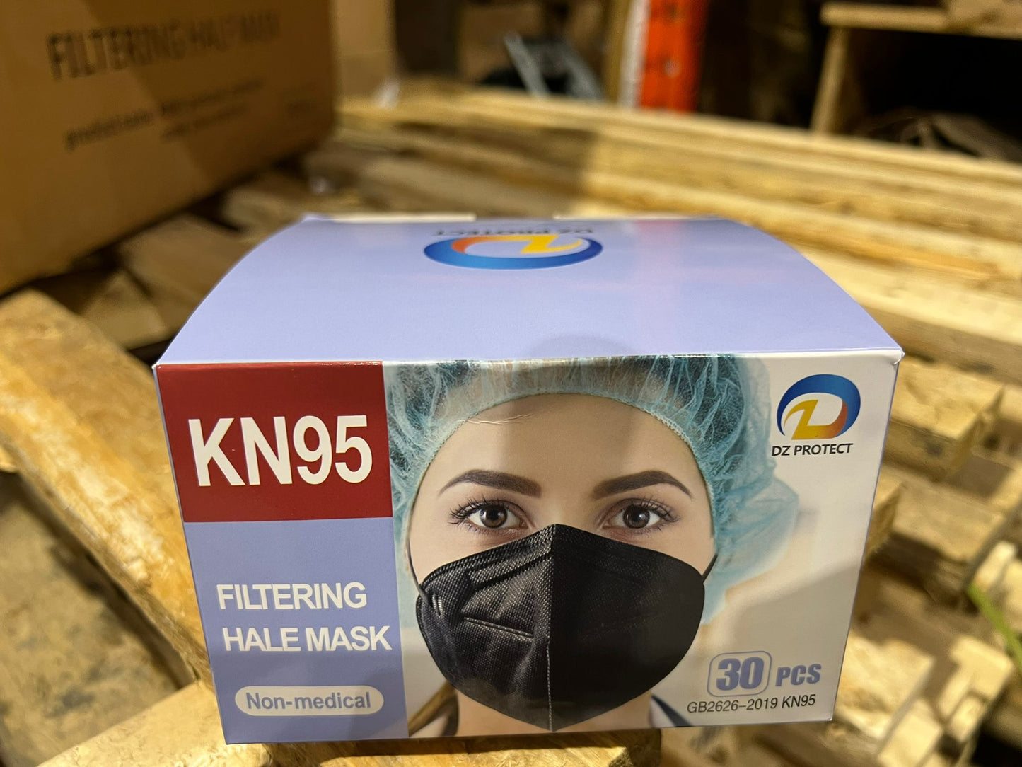 Black KN95 (box of 30) - individually packed - Lion Healthcare Solutions Inc