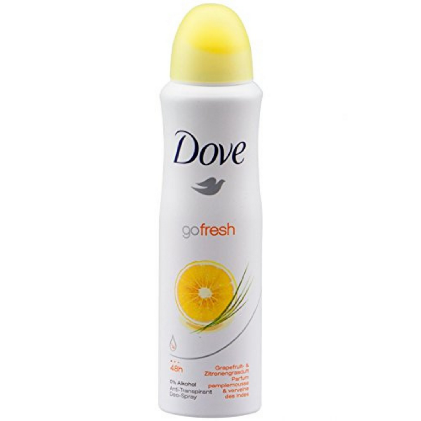 Dove GoFresh Body Spray - orange - 107g pack of 6 - Lion Healthcare Solutions Inc