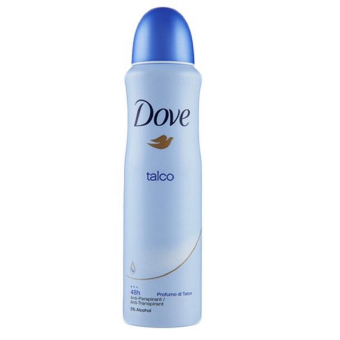Dove Body Spray - Talco - 107g pack of 6 - Lion Healthcare Solutions Inc