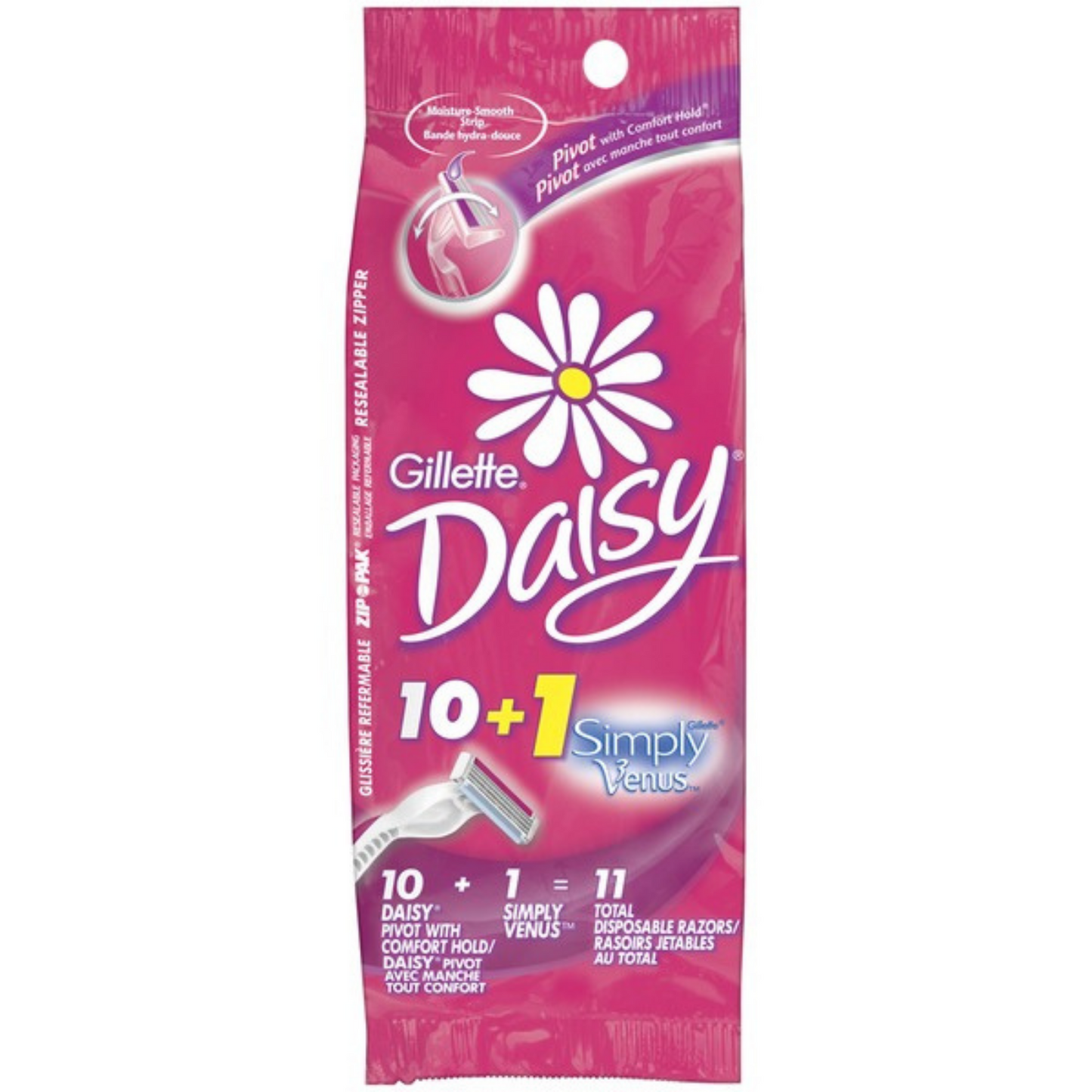 Gillette Daisy (11 razors) - pack of 3 - Lion Healthcare Solutions Inc