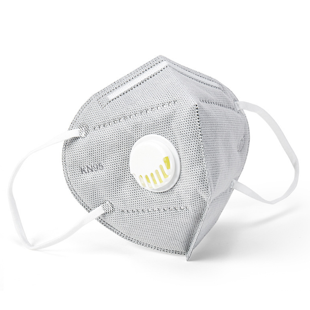 Grey KN95 with Valve - Lion Healthcare Solutions Inc