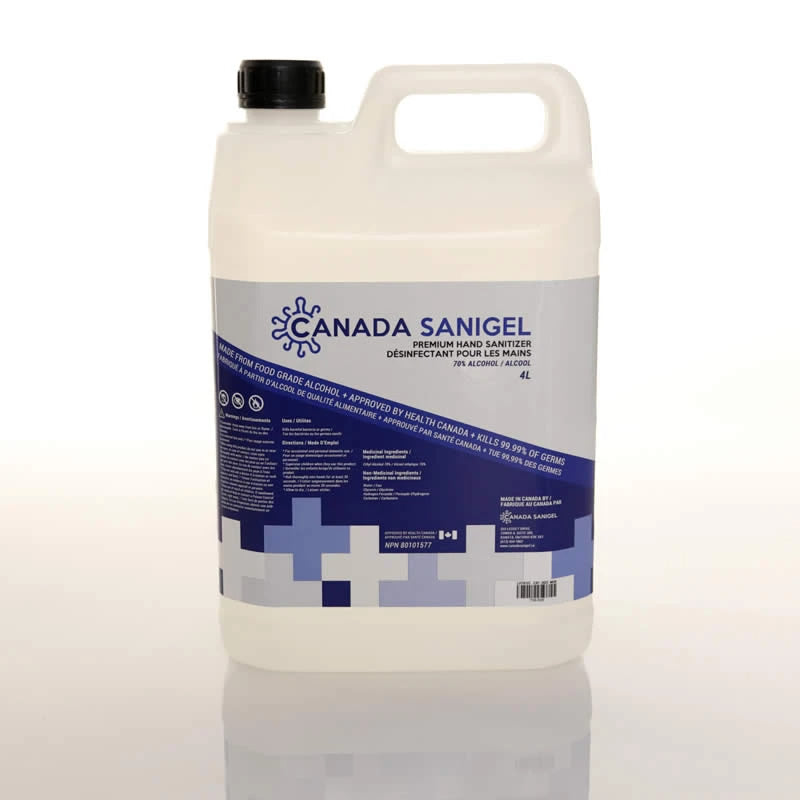 Hand Sanitizer Gallon Jug - case of 4 - Lion Healthcare Solutions Inc