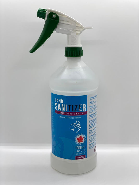Liquid Hand Sanitizer Spray - 1 L - Lion Healthcare Solutions Inc