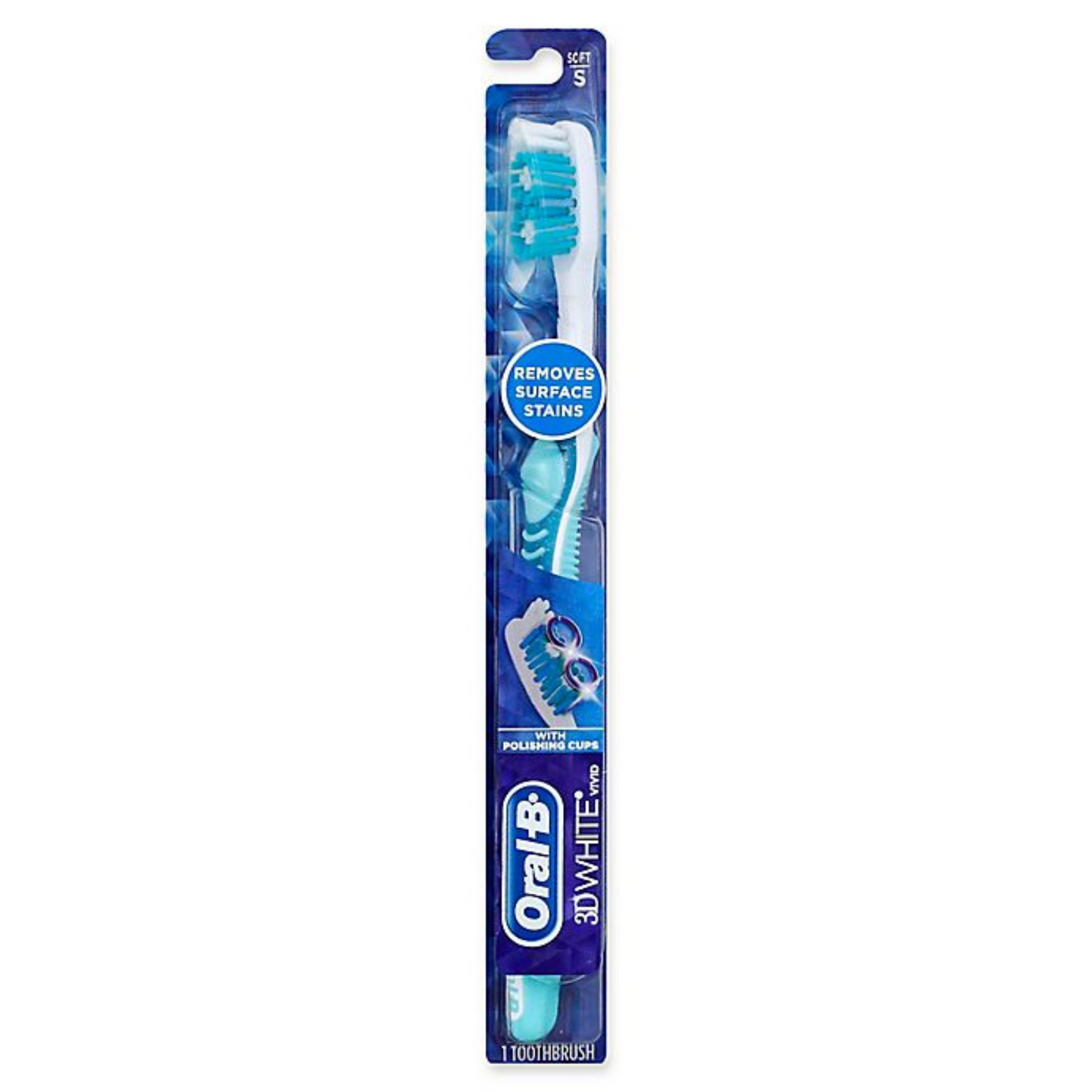 Oral-B 3DWhite Vivid Toothbrush (single) - Soft - pack of 12 - Lion Healthcare Solutions Inc