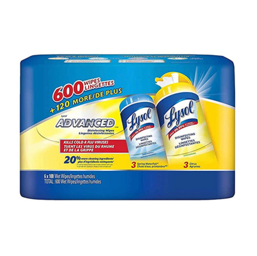 lysol wipes as a display image for wipes collection in the website homepage