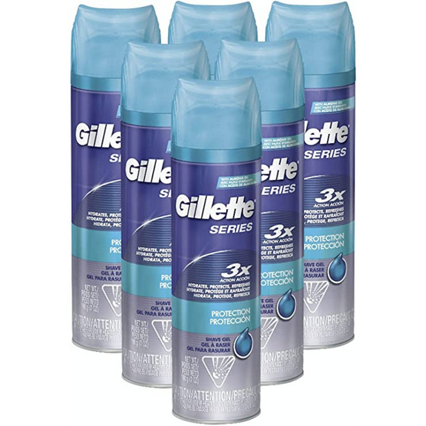 Gillette Series - Protection - 200ml - pack of 6