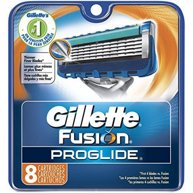 Gillette Fusion Proglide (8 cartridges) - pack of 2