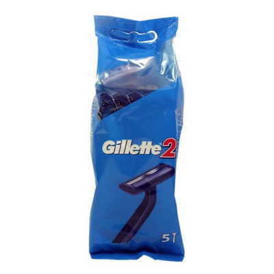 Gillette 2 (5 razors) - pack of 5