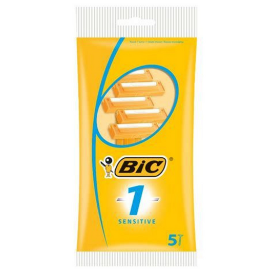 Bic 1 Sensitive (5 razors) - pack of 5