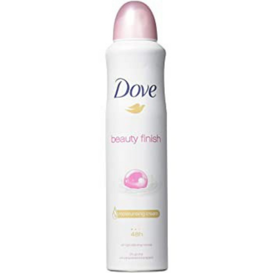 Dove Body Spray - Beauty Finish - 107g pack of 6