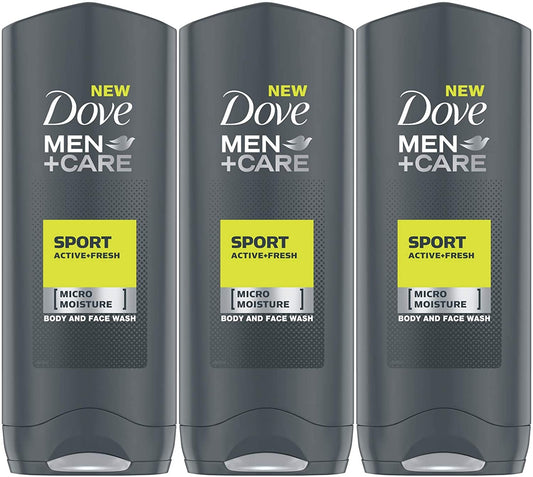 Dove Men Sport - 400ml - pack of 6
