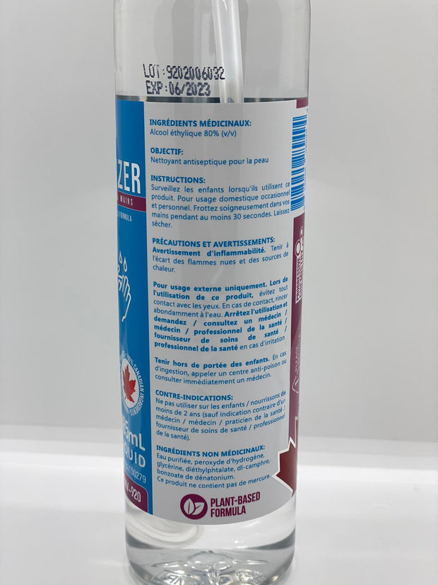 Liquid Hand Sanitizer Spray - 485 mL