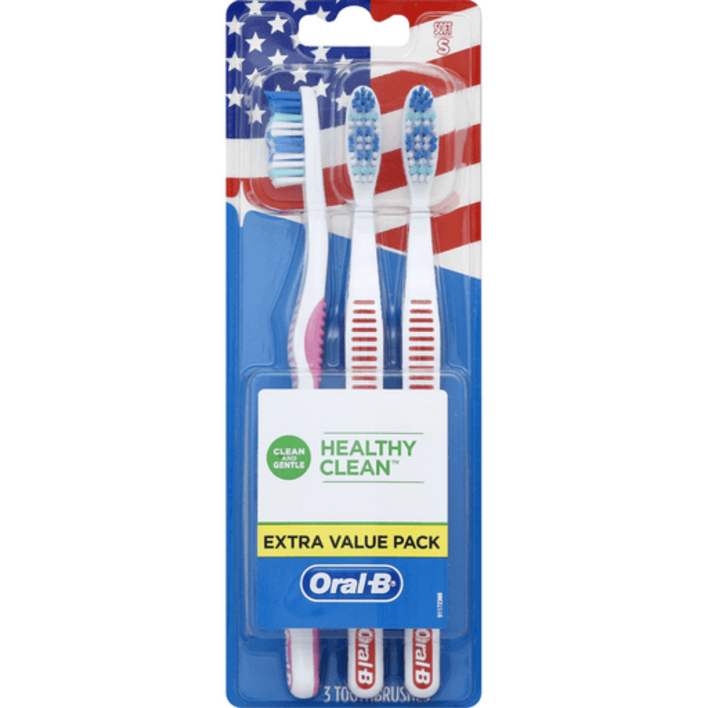 Oral-B Healthy Clean Toothbrushes (3 count) - Soft - pack of 12 - Lion Healthcare Solutions Inc