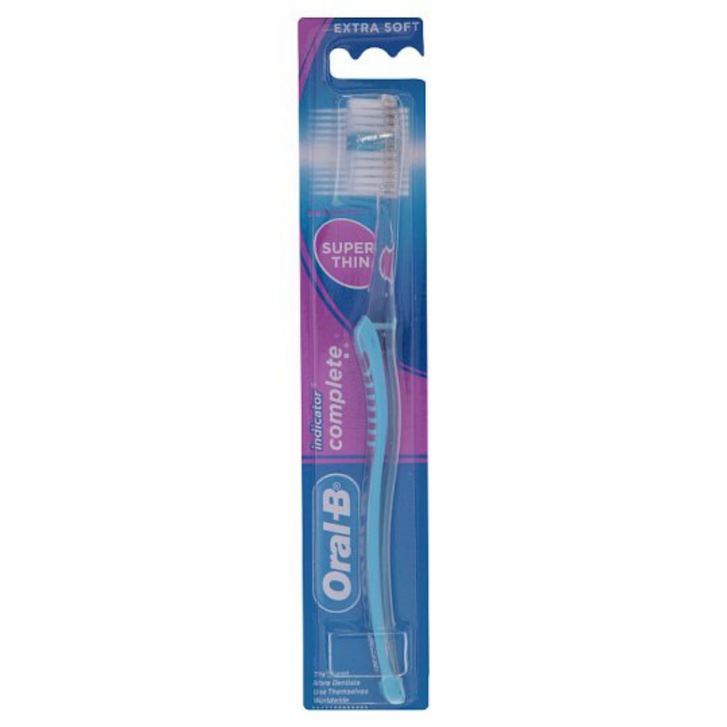 Oral-B Indicator Complete Super Thin (single) - Extra Soft - pack of 12 - Lion Healthcare Solutions Inc